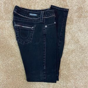 True Religion Black Jeans